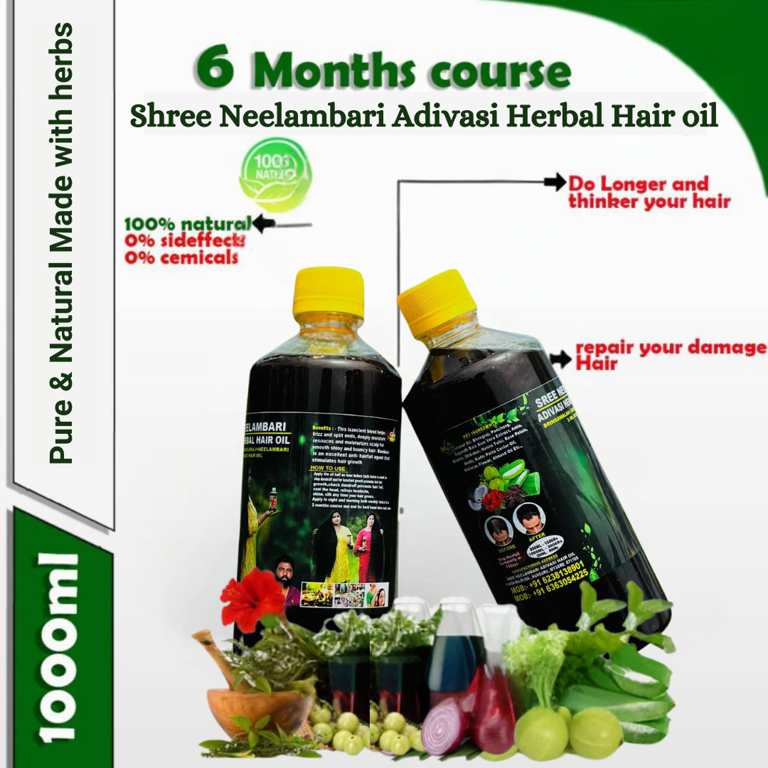 Shree Nellambari Adivasi oil with (4.9 ⭐⭐⭐⭐⭐ 24,753k+ REVIEWS) Globally