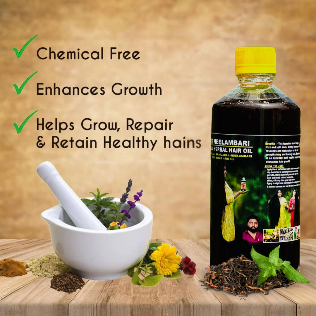 Shree Nellambari Adivasi oil with (4.9 ⭐⭐⭐⭐⭐ 24,753k+ REVIEWS) Globally